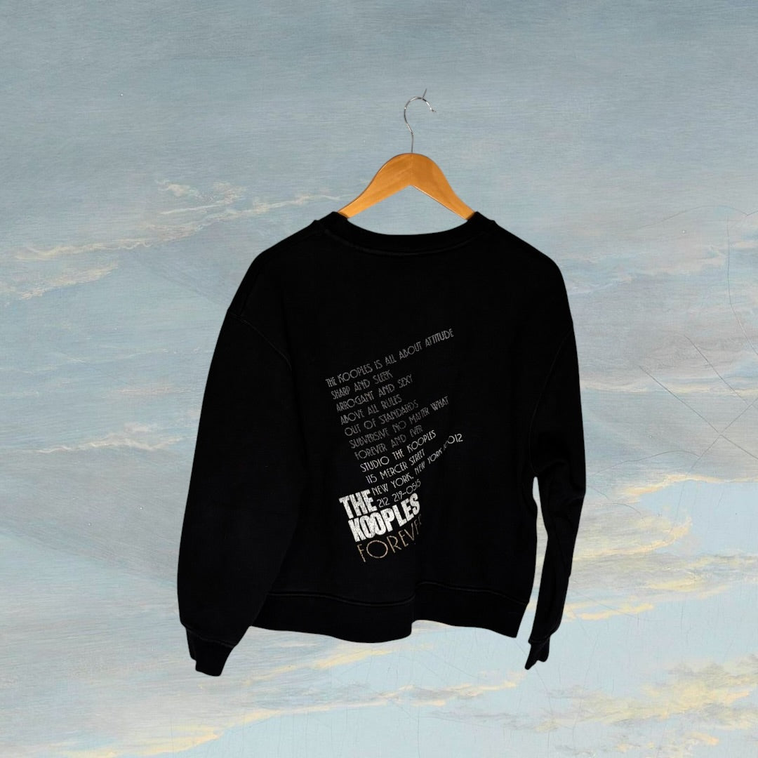 Sweat THE KOOPLES L noir