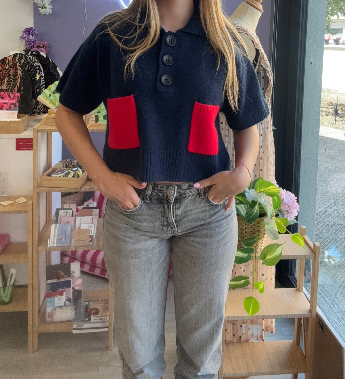 Pull ZARA L marine