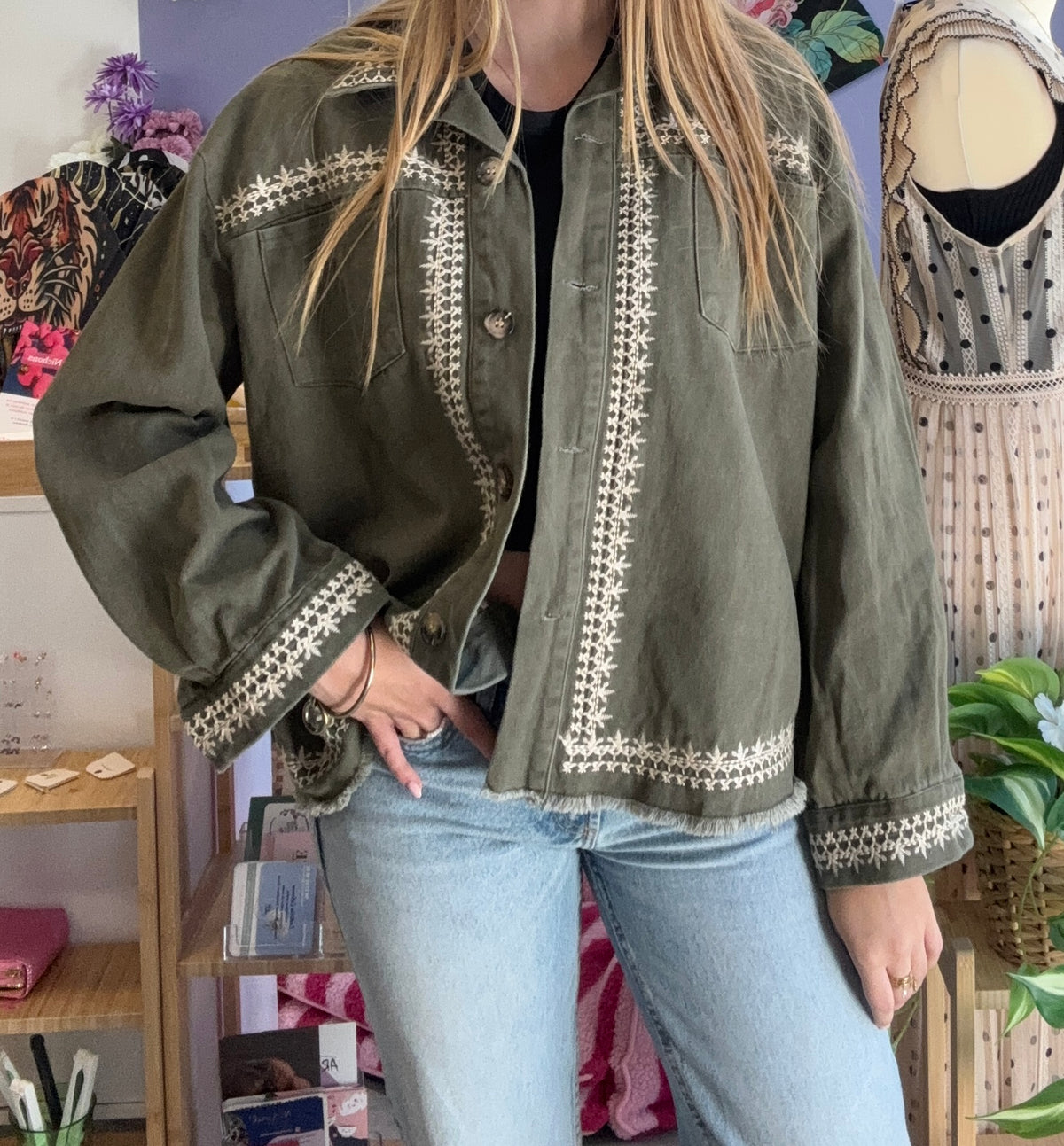 Veste JUBYLEE S kaki