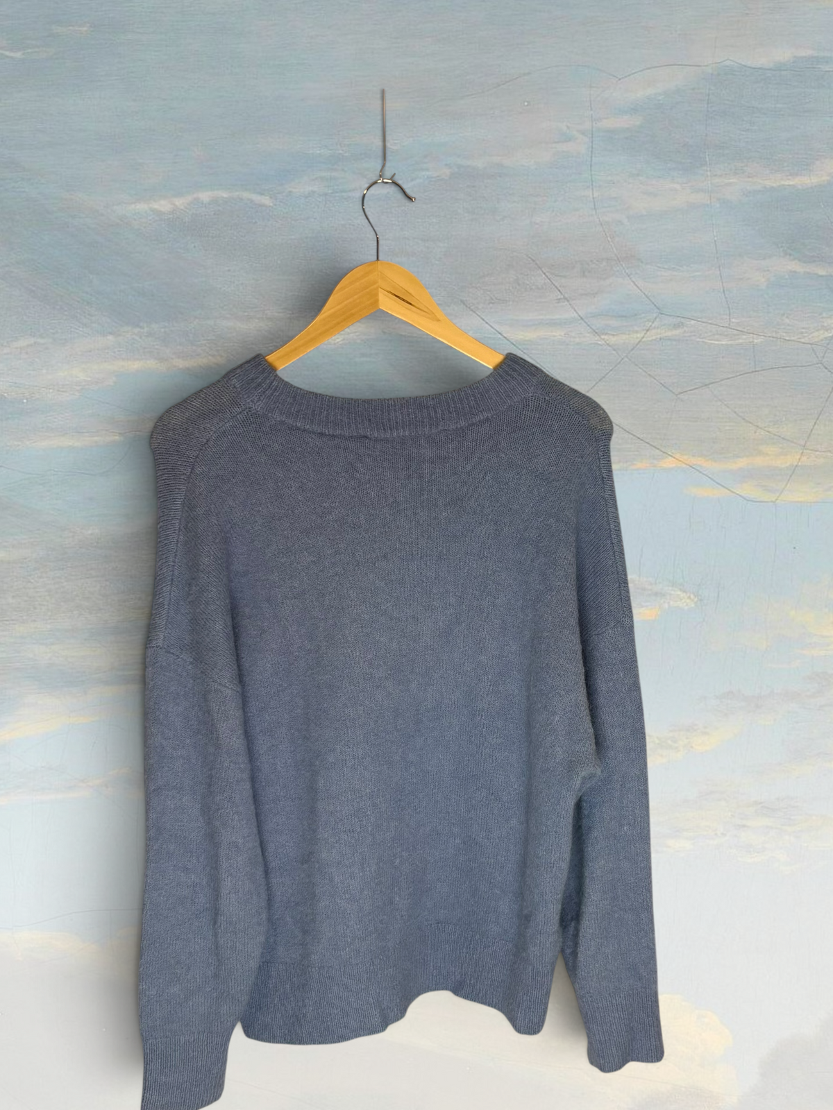 Pull en laine COMPTOIR DES COTONNIERS L bleu
