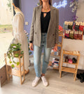 Blazer pied-de-poule MNG XS beige / noir / marron
