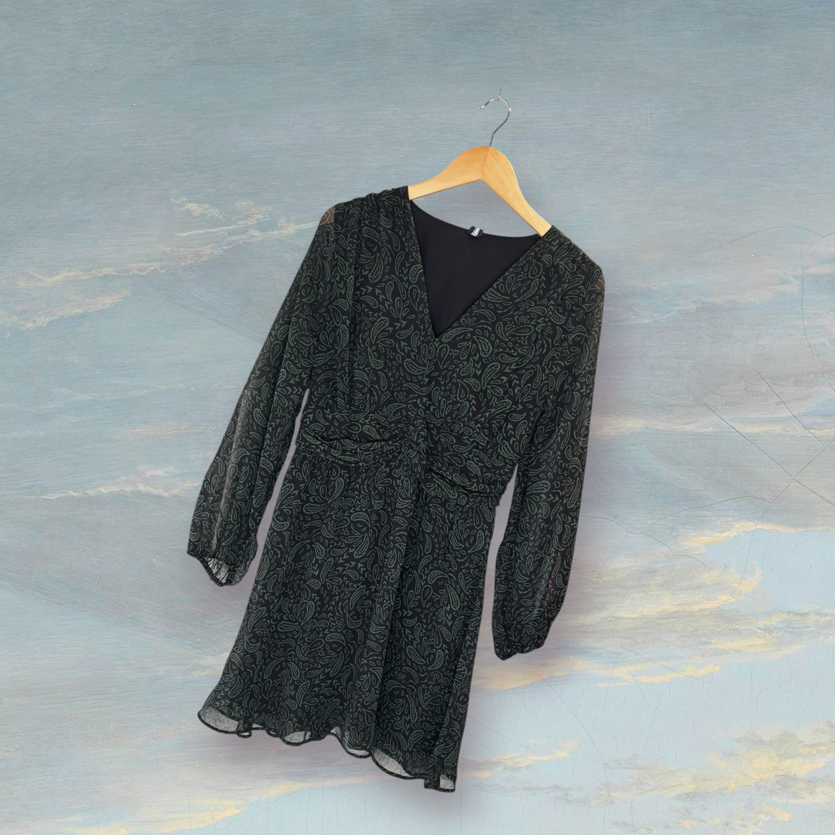 Robe KIABI M noir / kaki