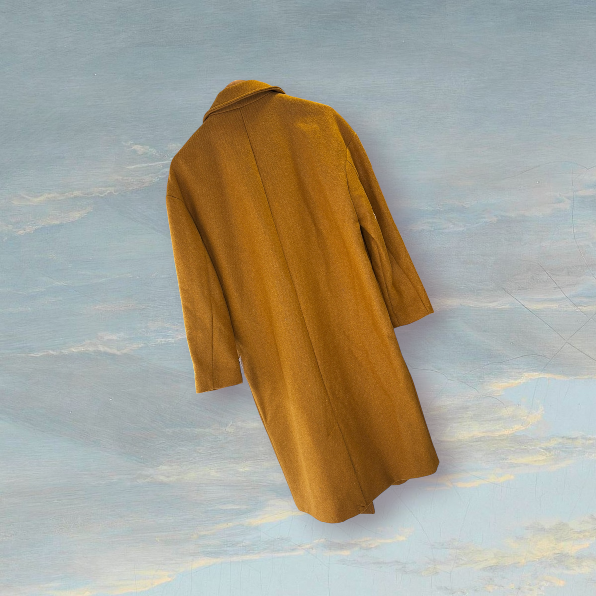 Manteau laine KIABI M jaune