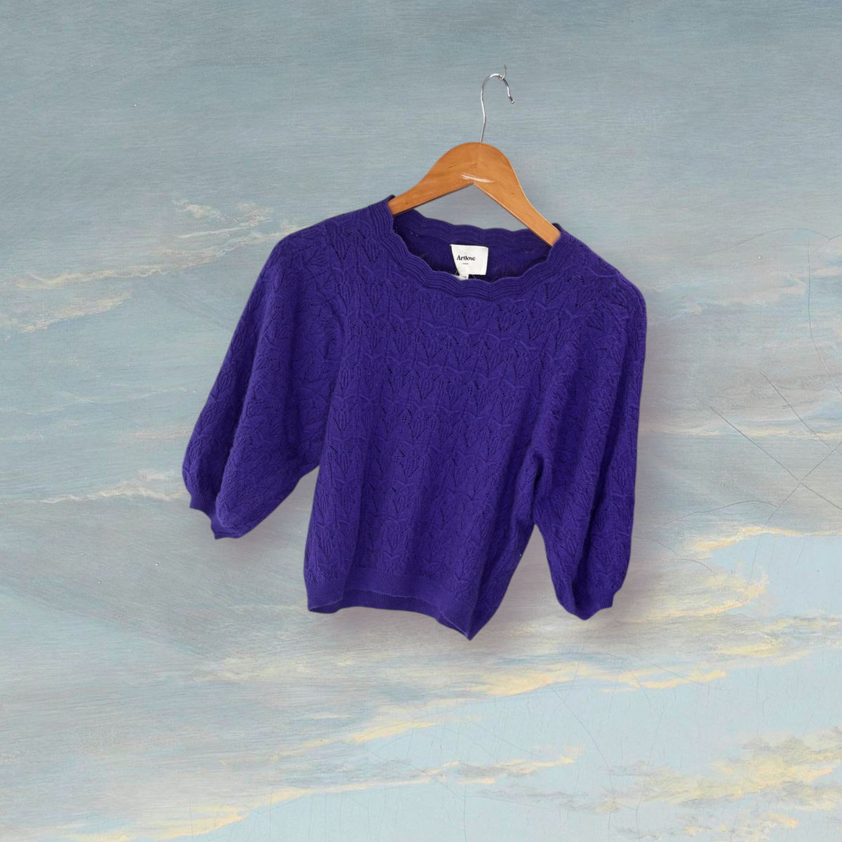 Pull ARTLOVE XS violet ANGORA