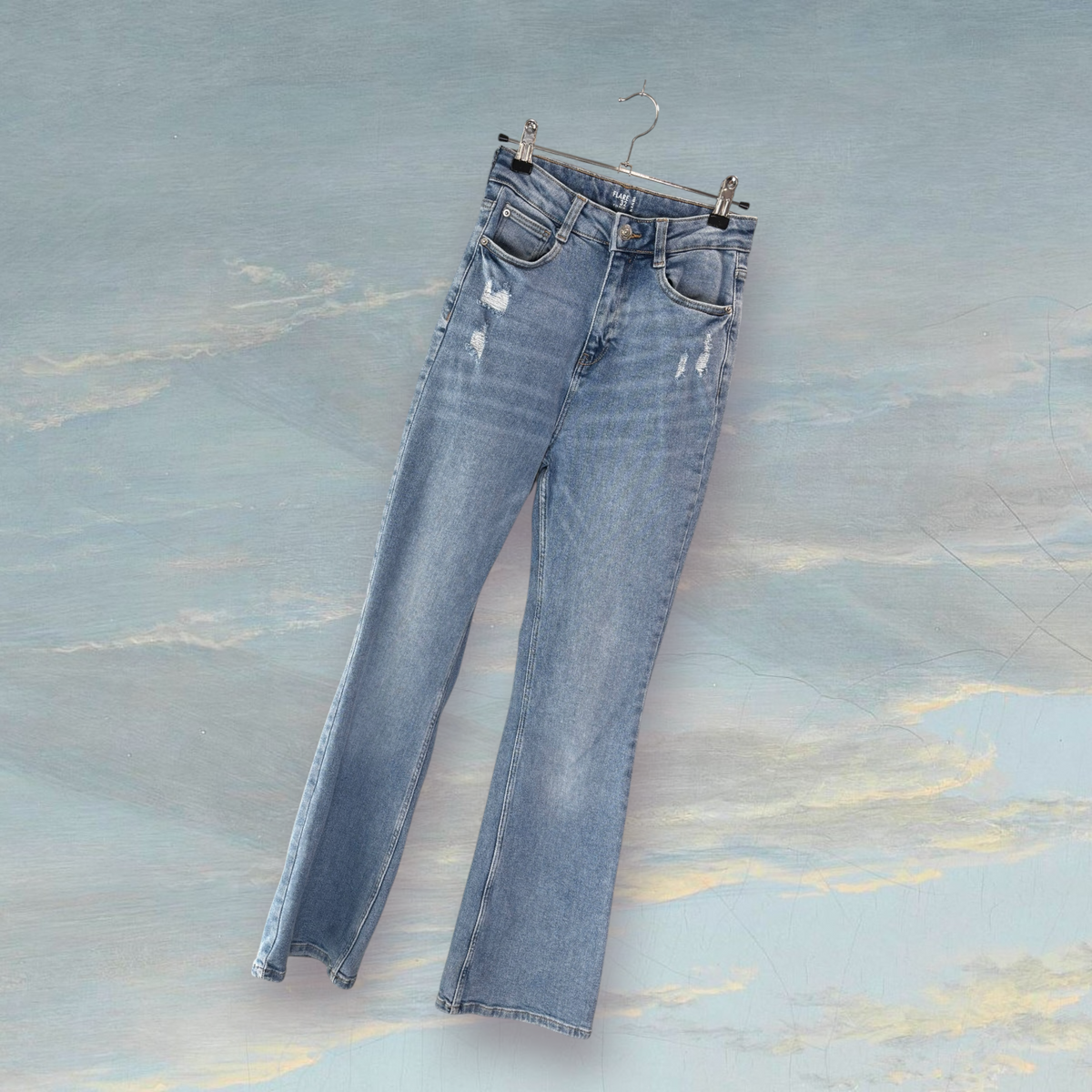 Jean en denim KIABI 14 ans bleu
