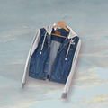 Blouson PULL & BEAR M bleu / gris