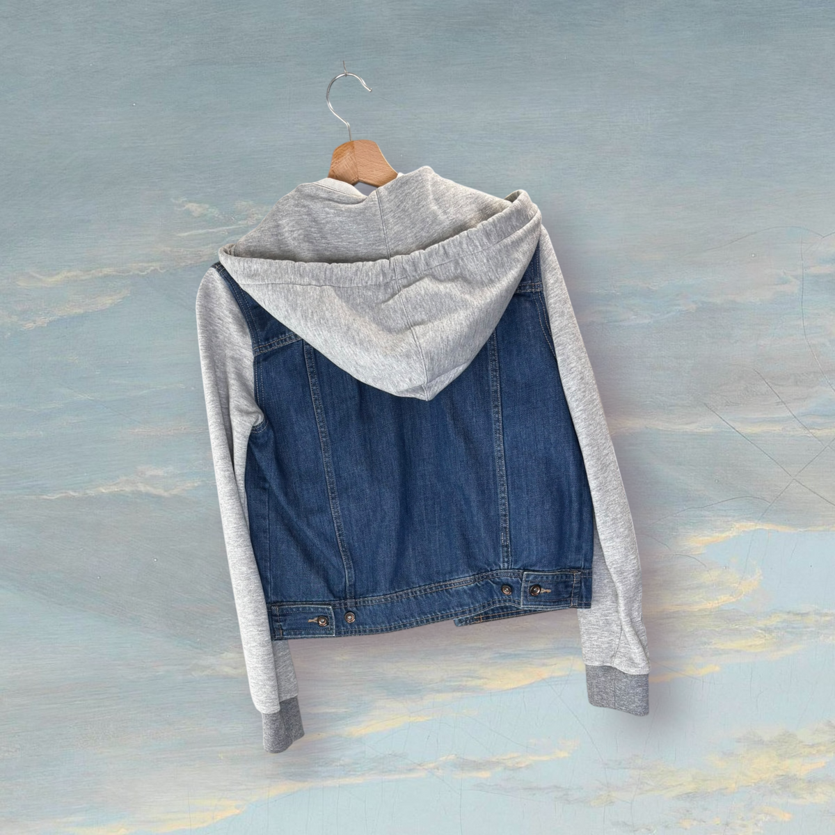 Blouson PULL & BEAR M bleu / gris