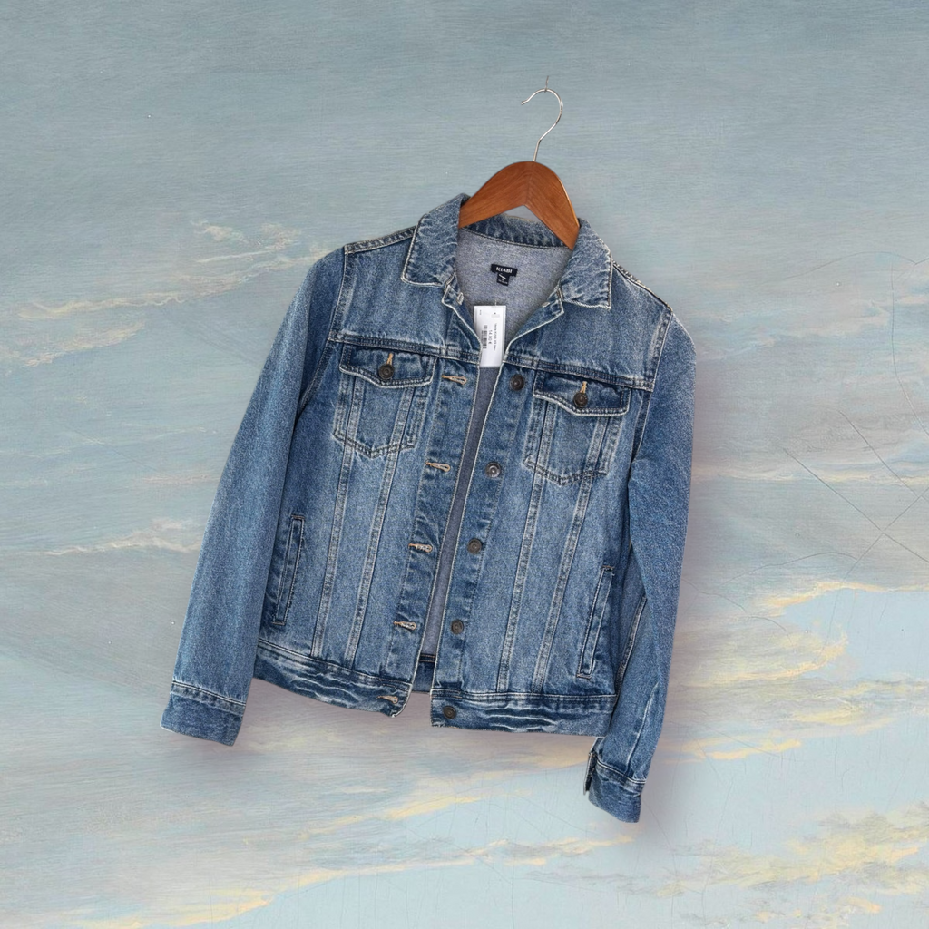 Veste en denim KIABI XS bleu