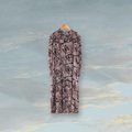 Robe MEISIE M noir / gris / camel