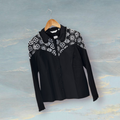 Chemise NAF NAF T38 noir / blanc