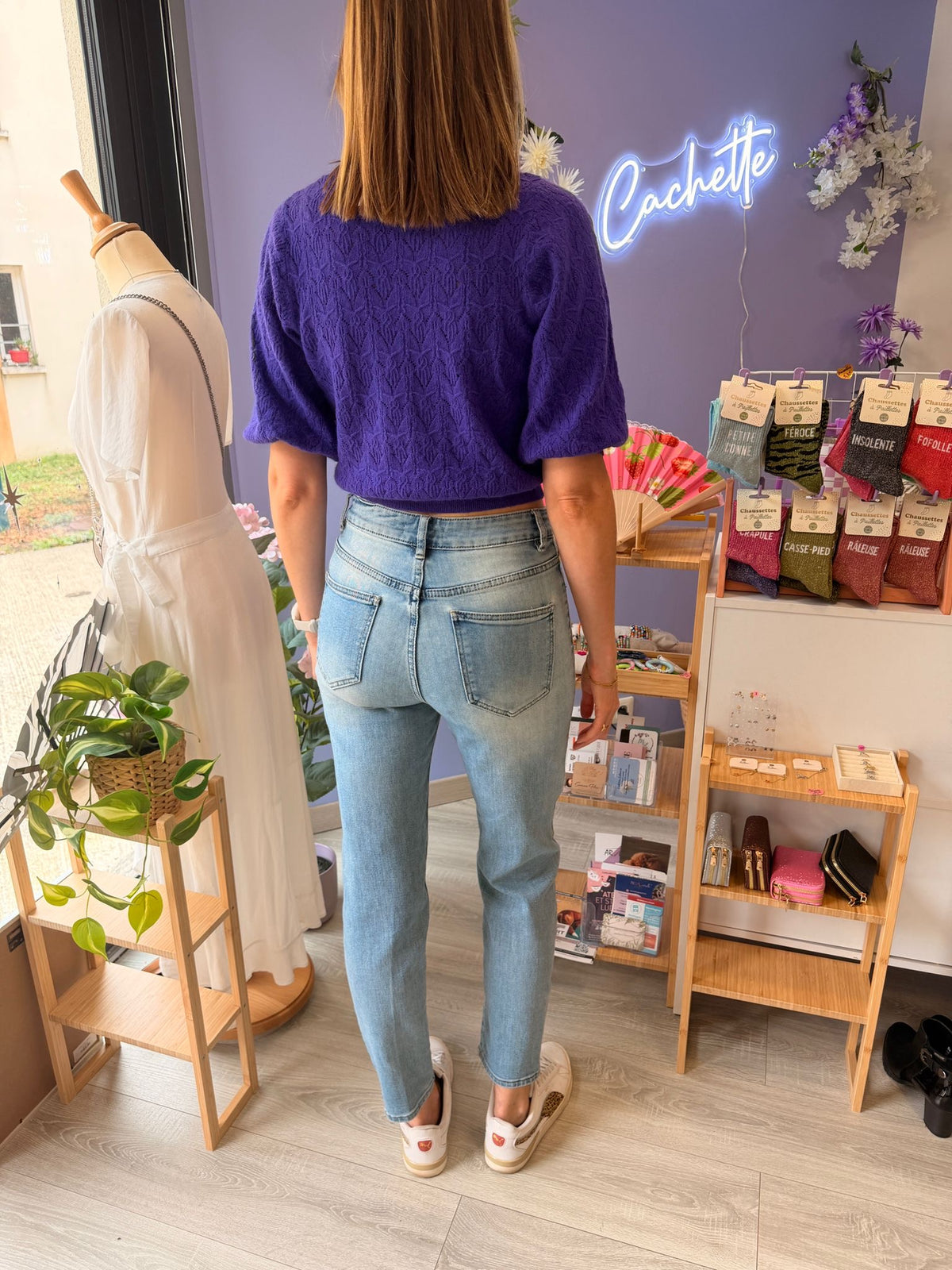 Pull ARTLOVE XS violet ANGORA